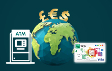 TEB Banka Kartı ile Yurt Dışında Para Çekmek Ücretsiz